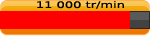 11000 tr/min 11000 tr/min